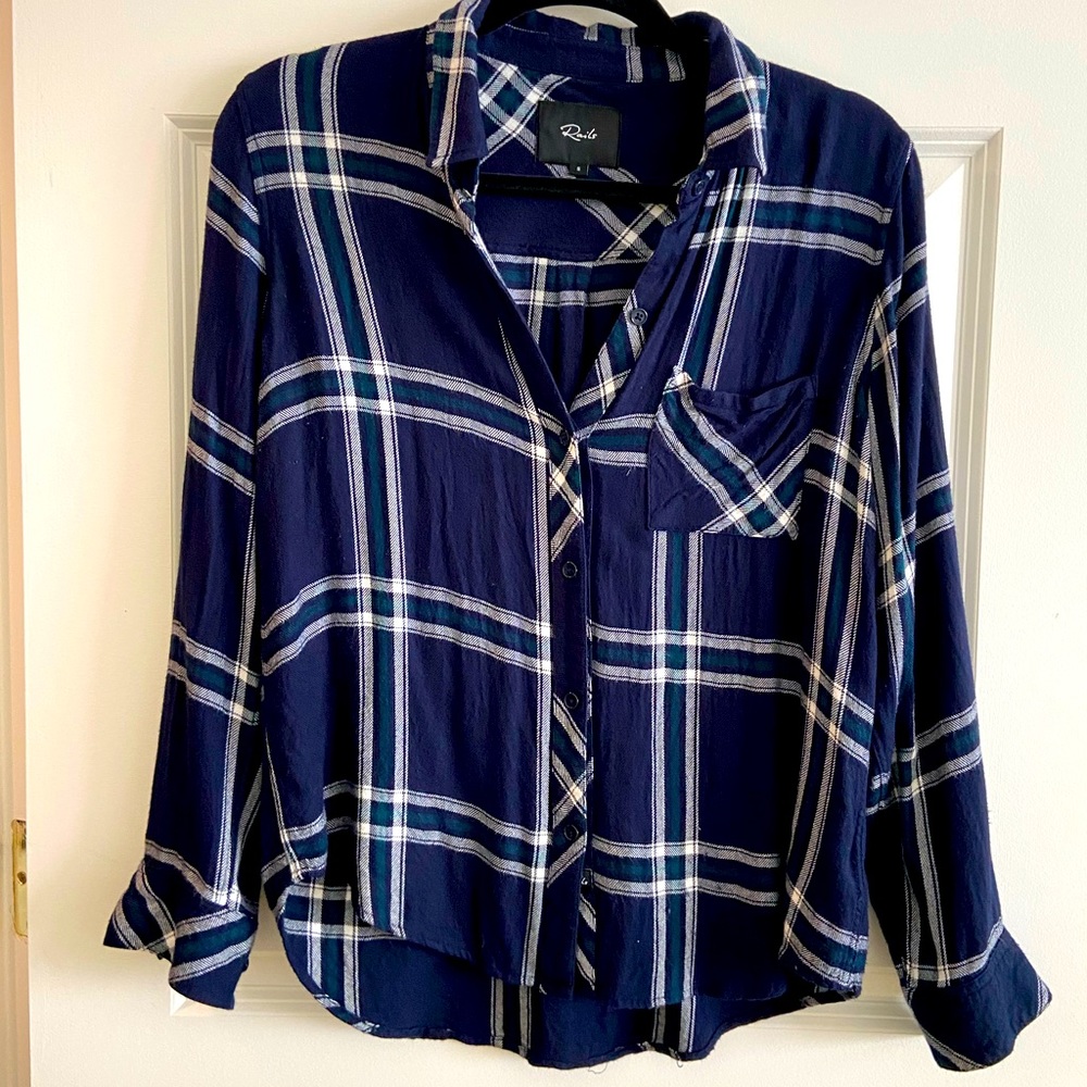 Rails Flannel Button Down - Small - image 1